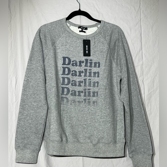 Miss Me Darlin Crew neck sweatshirt - Picture 1 of 3